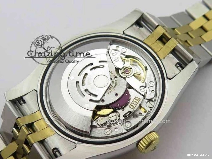 0410 DateJust 116234 SS YG BP Best Edition Gray Dial Diam Markers On SS YG Bracelet SA ZipUp 3745